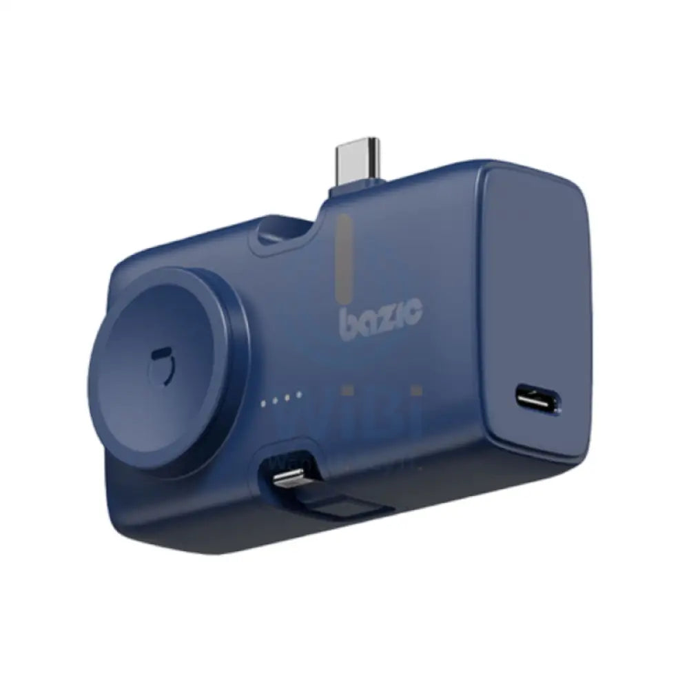 BAZIC GoPower Koda 2 in 1 Power Bank - 5000mAh / USB-C / Lightning / Blueberry Accessories > Power Bank