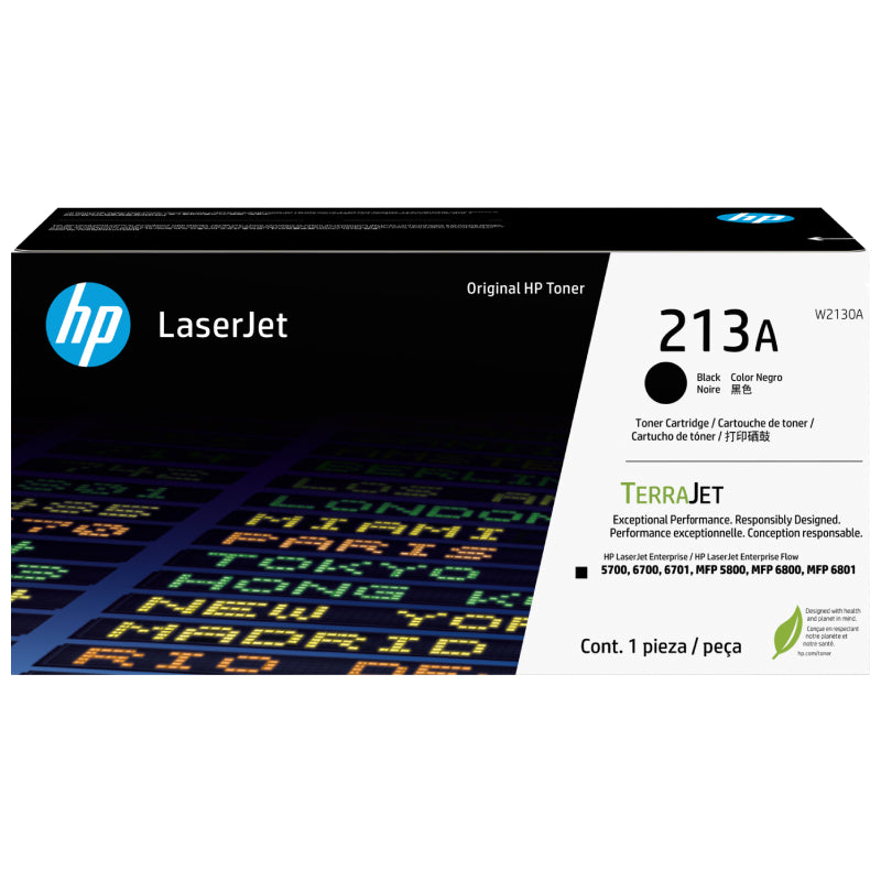 HP 213A Black Original LaserJet Toner Cartridge - 3500 Pages / Black Color / Toner Cartridge