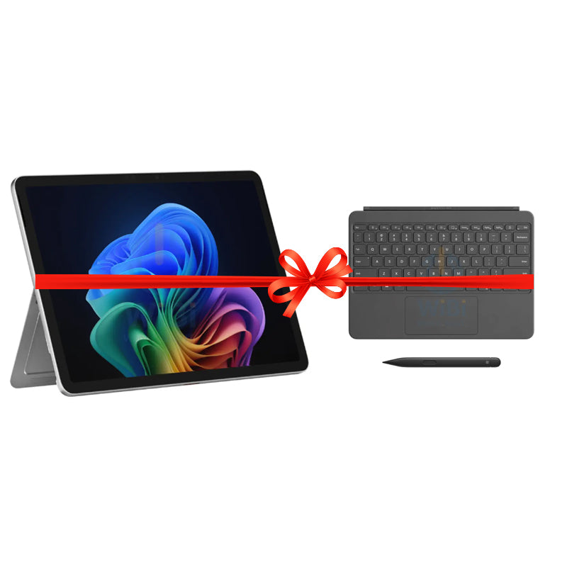 Microsoft Surface Pro 12 Copilot+ PC - 12.0" Touch / Snapdragon X Plus / 16GB / 512GB SSD / Win 11 Pro + Microsoft Surface Pro 12" Keyboard Cover with Slim Pen 2 - Bundle Offer