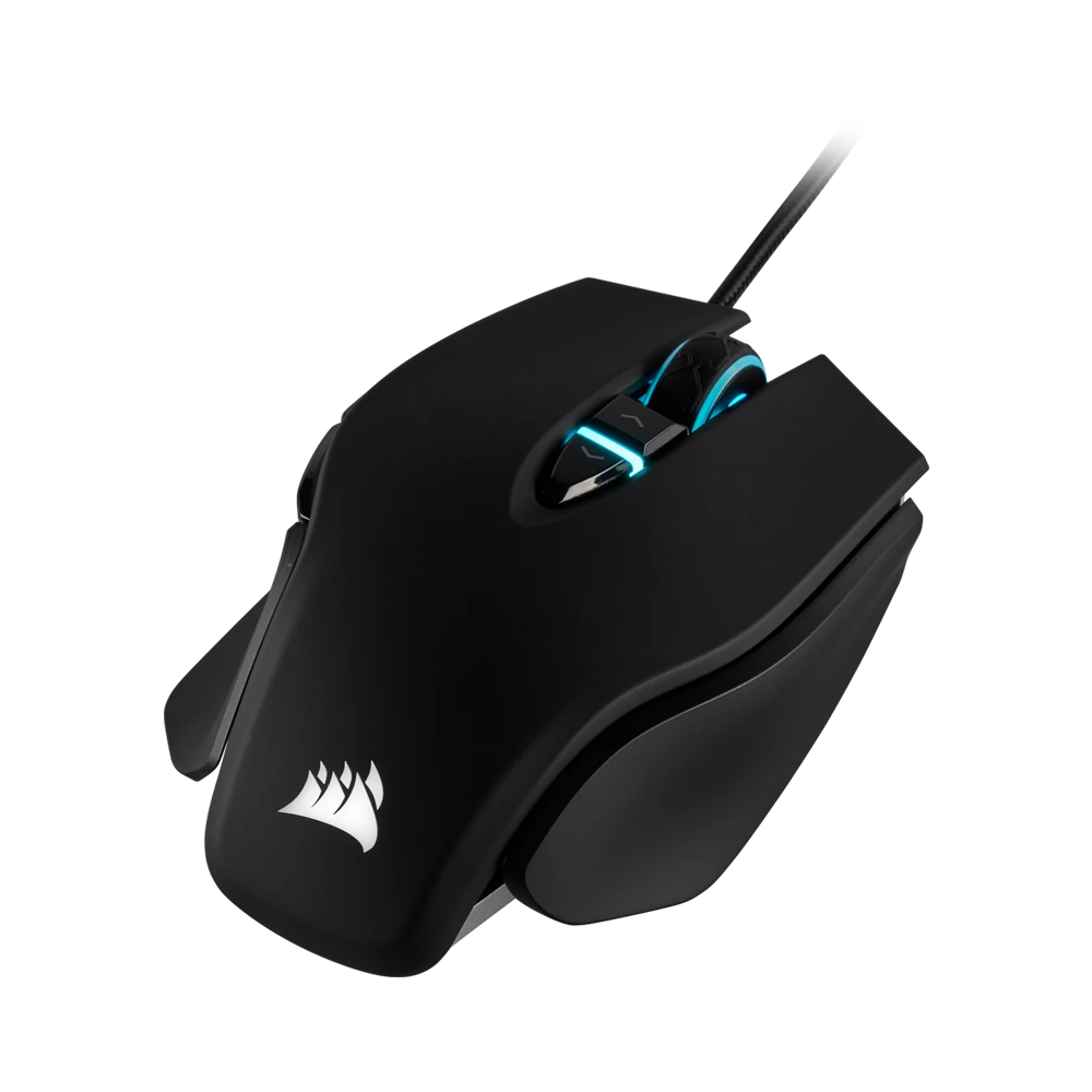 CORSAIR ICUE M65 ELITE RGB Wired Tunable FPS Wired Gaming Mouse - Black
