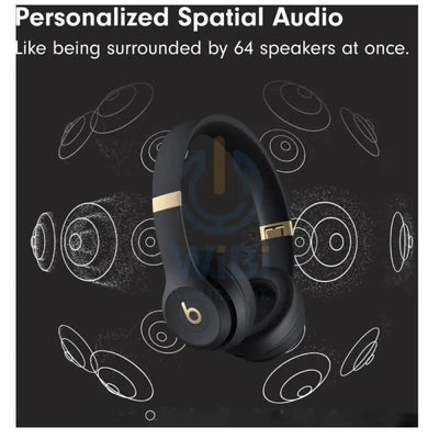 Beats Solo 4 Wireless Headphone - Bluetooth / 3.5mm / USB-C / Black/Gold Accessories > Audio > Headphones