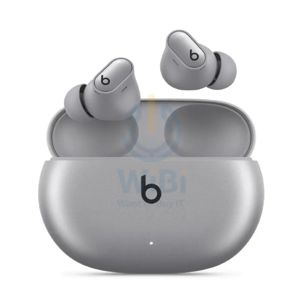 سماعات الأذن بيتس ستوديو بودز + سماعات الرأس أذن ترو لاسلكي - بلوتوث / فضي اكسسوارات  الصوت > سماعات الرأس