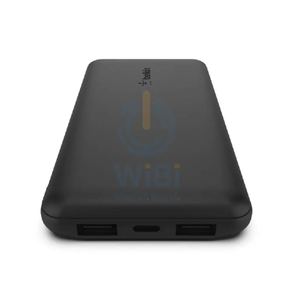 Belkin Power Bank With Cable - USB-A / USB-C / 10,000mAh / Black Accessories > Power Bank