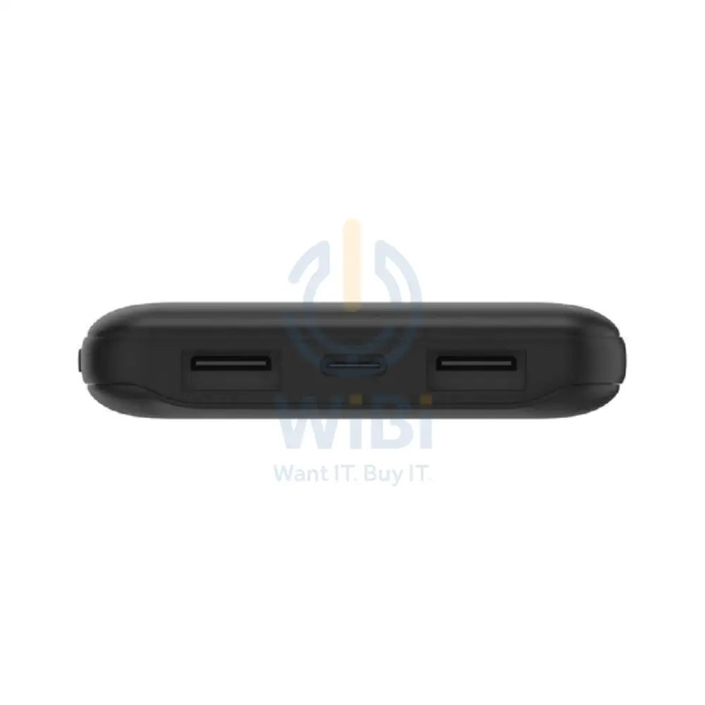 Belkin Power Bank With Cable - USB-A / USB-C / 10,000mAh / Black Accessories > Power Bank