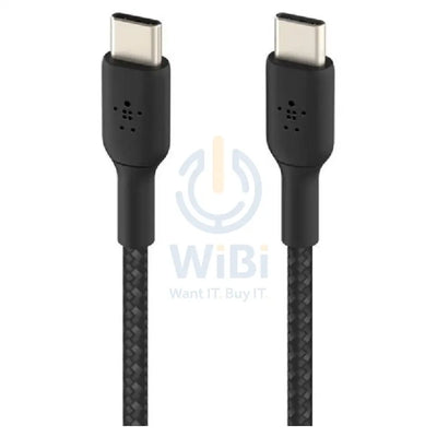 Belkin Premium Braided Cable - 1 Meter / USB-C / Black Accessories > Cables & Converters > Cables