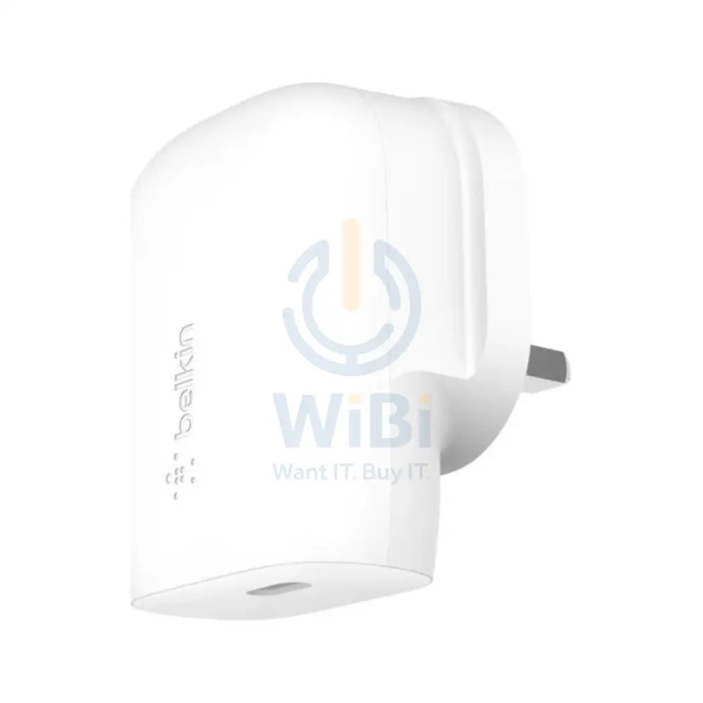 Belkin Wall Charger - 30W / USB-C / White Accessories > Power Adapters