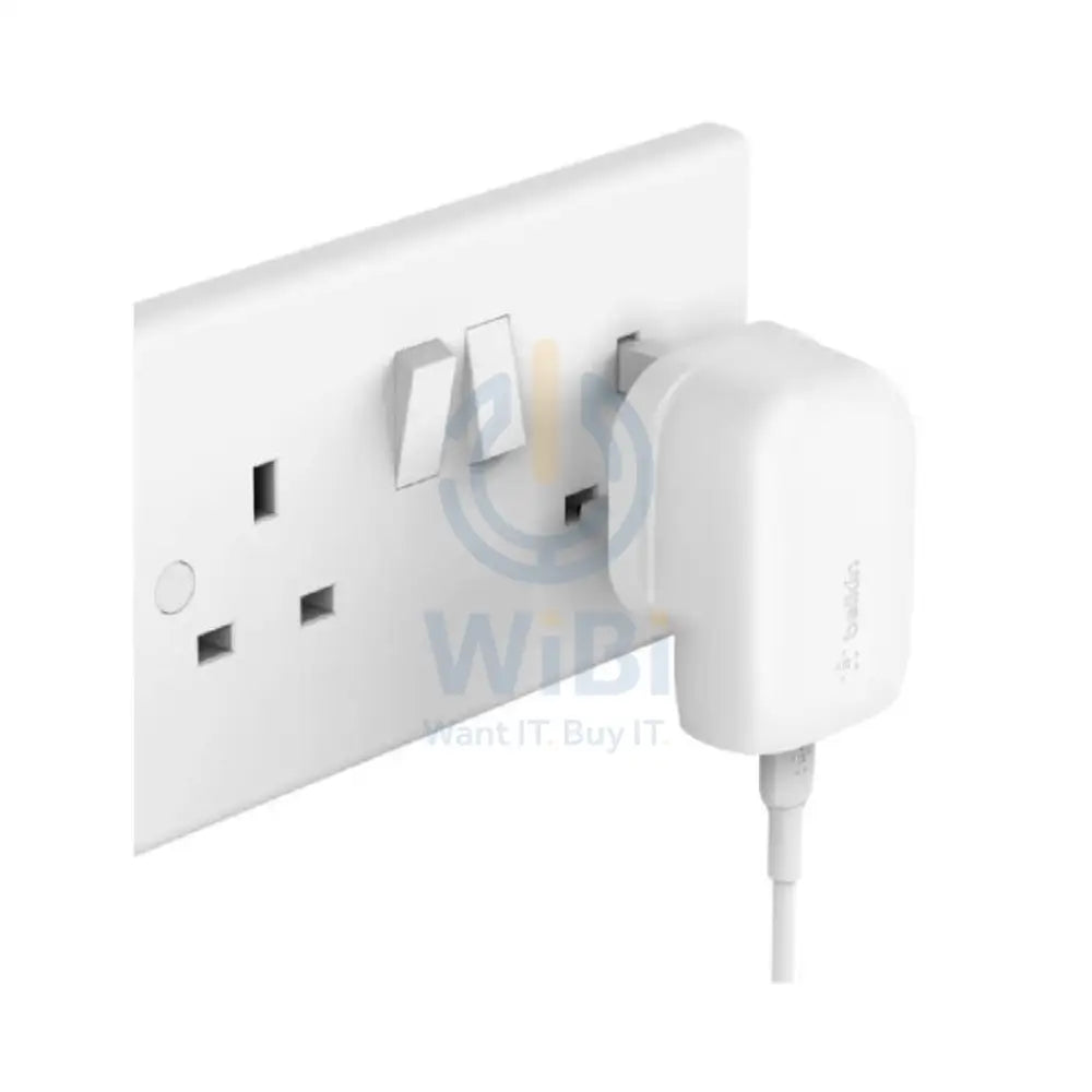 Belkin Wall Charger - 30W / USB-C / White Accessories > Power Adapters