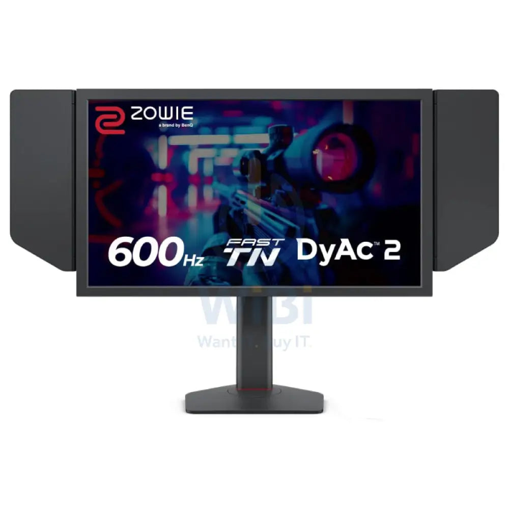 BenQ ZOWIE XL2586X + Esports Gaming Monitor - 24.1’’ TN FHD / 0.28ms / 600Hz / HDMI 2.1 / DisplayPort 1.4 / DyAc 2
