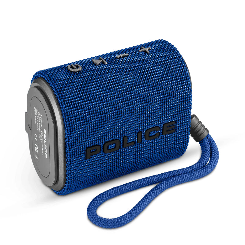 POLICE Mini Portable Speaker I - Bluetooth / 3.5mm / Blue