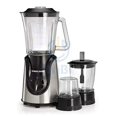 Black + Decker BX600G-B5 - 600 Watts / 1.5 Liters / Glass Blender Mincer And Grinder Accessories > Smart Devices
