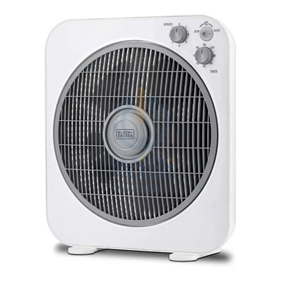 Black + Decker FB1220 - 12-inch / 3 Speed Setting / Box Desk Fan Accessories > Smart Devices