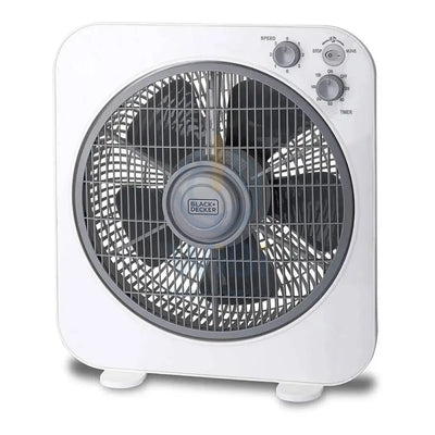 Black + Decker FB1220 - 12-inch / 3 Speed Setting / Box Desk Fan Accessories > Smart Devices