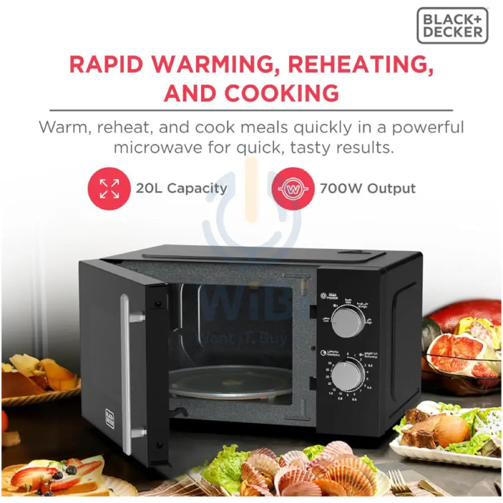 Black + Decker MZ2005P-B5 Microwave Oven Accessories > Smart Devices