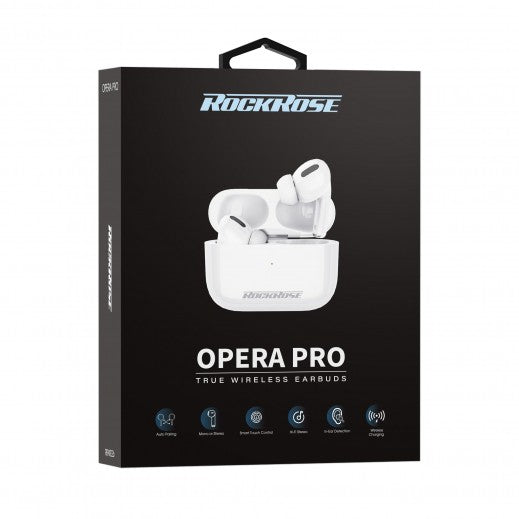Rockrose True Wireless Earbuds Opera Pro - White Accessories > Audio > Headphones