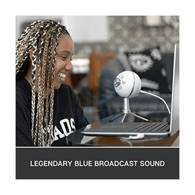 Blue Snowball iCE USB Microphone - USB / White