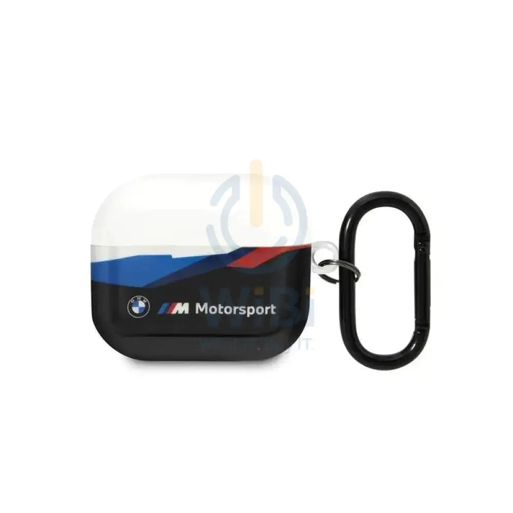 BMW Apple Airpods 3 Motorsport TPU Case With Transparent Lid - Black Accessories > Mobiles & Tablets > Mobiles
