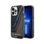 BMW iPhone 14 Pro Max Motorsport Collection PC/TPU IML Printed Tricolor Stripes Translucent Zones - Black Accessories >