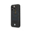 BMW iPhone 14 Pro Signature Collection Genuine Leather with Perforated Seats Design - Black Accessories > Mobiles &