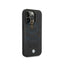 BMW iPhone 14 Pro Signature Collection Genuine Leather with Perforated Seats Design - Black Accessories > Mobiles &