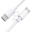 Borofone X51 Charging Data Cable Type-C to Type-C - White Accessories > Cables & Converters > Cables