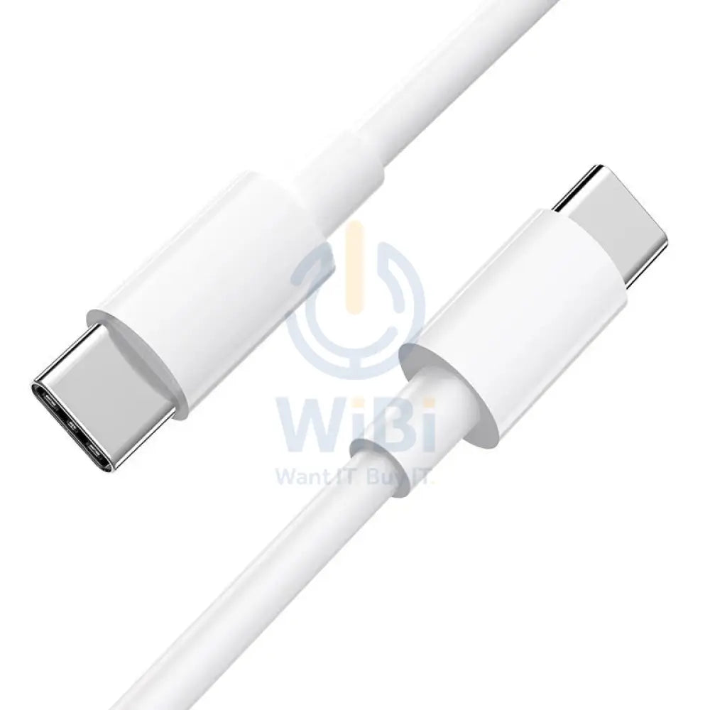 Borofone X51 Charging Data Cable Type-C to Type-C - White Accessories > Cables & Converters > Cables
