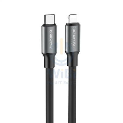 Borofone X51 Triumph Charging Data Cable Type C to Lightning - Black Accessories > Cables & Converters > Cables