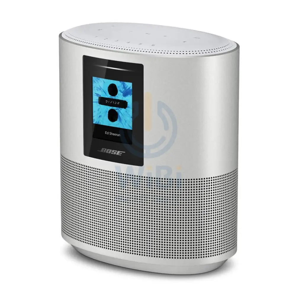 مكبر الصوت BOSE هوم ذكي 500 - بلوتوث / واي-فاي / AUX / راديو - فضي اكسسوارات  الصوت > سماعات