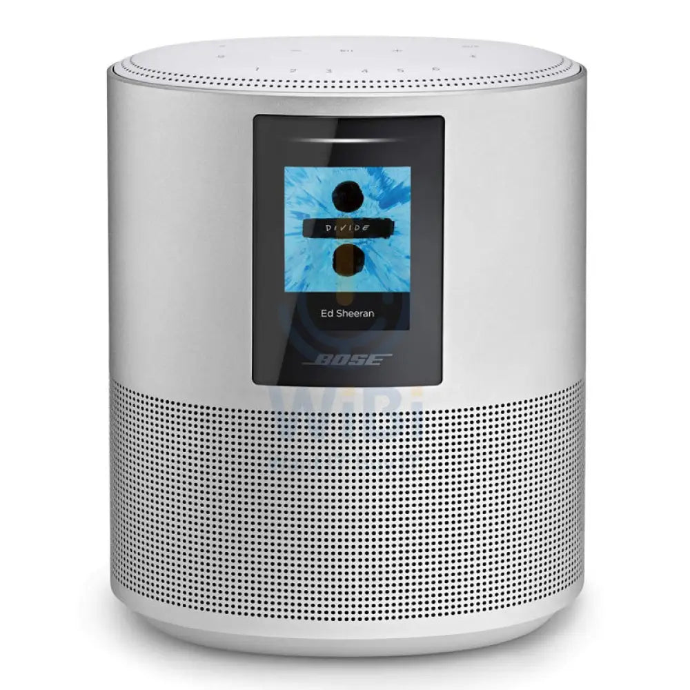 مكبر الصوت BOSE هوم ذكي 500 - بلوتوث / واي-فاي / AUX / راديو - فضي اكسسوارات  الصوت > سماعات