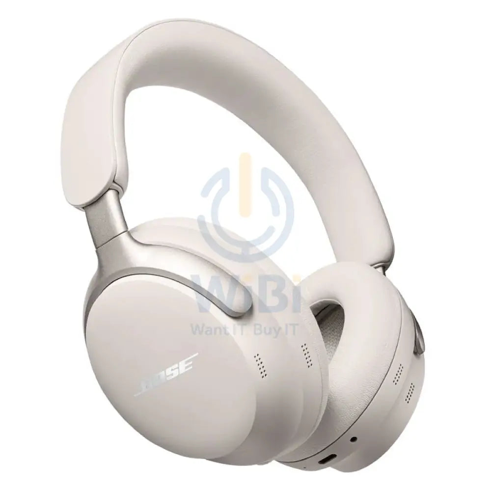 Bose Quietcomfort Ultra Wireless Noise Cancelling Over Ear Headphones - 3.5 mm / Bluetooth / USB / Type-C - White