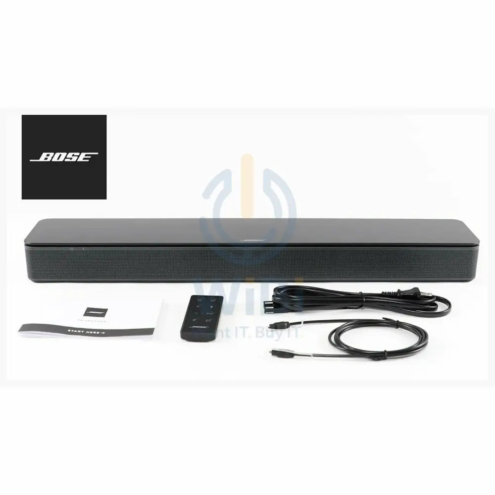 مكبر صوت BOSE تلفزيون المحمولة بلوتوث - بلوتوث / بصري / AUX / إتش دي إم أي  أسود اكسسوارات > الصوت > سماعات