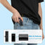BOYA 2.4GHz Wireless Microphone for mobile device like PC smartphone tablet (2transmitters + 1receiver with Type-C