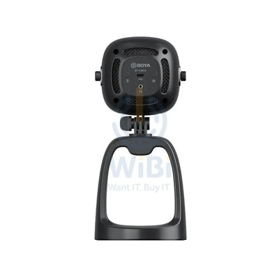 BOYA All-in-one USB Microphone with LED ring light Microphone & 1080p Camera./USB-A to USB-C cable (1.2m) lens cap