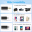 BOYA BOYALINK 2-Person All-in-One Wireless Microphone System - 2.4 GHz / WiFi / Type-C / Lighting / 3.5mm Jack - Black