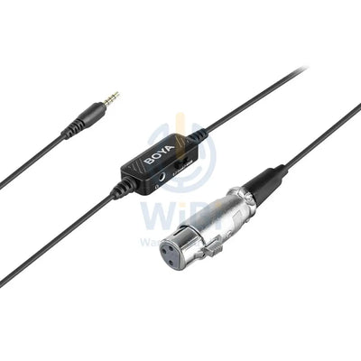 BOYA BY-BCA6 XLR TO 3.5mm Plug Microphone Cable Accessories > Audio > Microphone