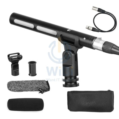 Boya BY-BM6040 Cardioid Shotgun Microphone - Mic / 3-pin / XLR - Black Accessories > Audio > Microphone