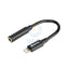 BOYA BY-K3 3.5mm Female TRS to Male Adapter Cable - 3.5mm / Lightning - Black Accessories > Cables & Converters > Cables