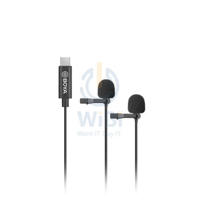 BOYA Dual digital lavalier for Andriod /MAC/Windows - Black Accessories > Audio > Microphone