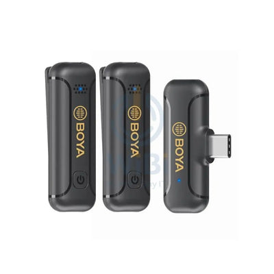 BOYA Mini Wireless Microphone - 2.4GHz / Type-C - Black Accessories > Audio > Microphone