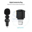 BOYA Miniature Condenser Smartphone mic (Lightning Connector) - Black Accessories > Audio > Microphone > Offer Zone