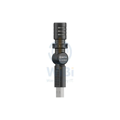 BOYA Miniature Condenser Smartphone mic (USB Jack) - Black Accessories > Audio > Microphone