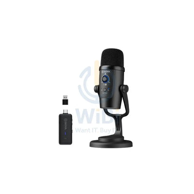 BOYA Optional Wired/2.4GHz Wireless Dual-Function Microphone--10m - Black Accessories > Audio > Microphone