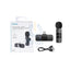 BOYA Smallest 2.4Ghz Wireless Microphone with Lightning connector for iOS device(1TX + 1RX) - Black Accessories > Audio