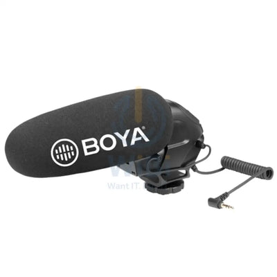 BOYA Super-cardioid Shotgun Microphone - Black Accessories > Audio > Microphone > Offer Zone
