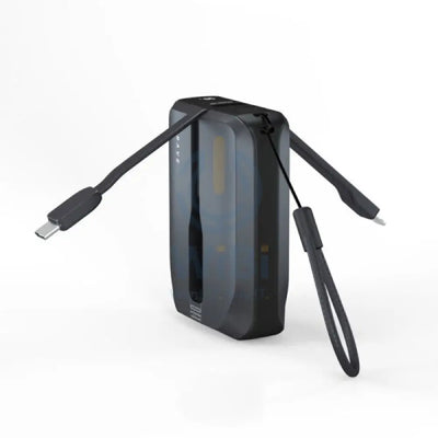 BRAVE Fast Charging Power Bank with Built-in Cable - 10000mAh / Black Accessories > Power Bank