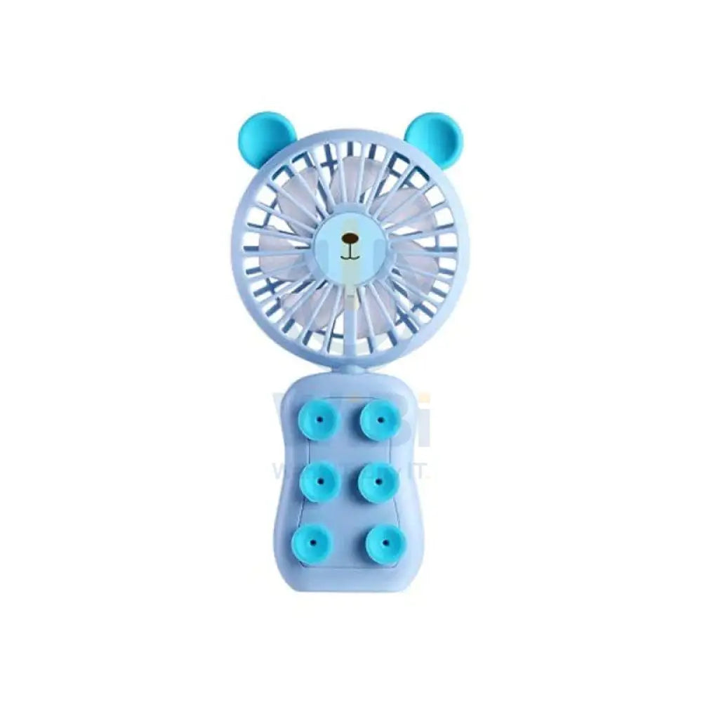 Brelong HND-03 Haandled Mini Fan - USB / Blue