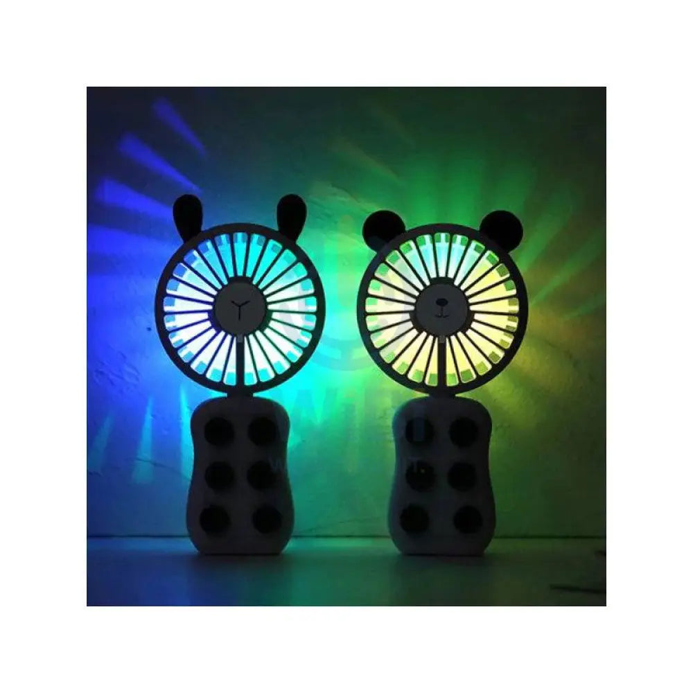Brelong HND-03 Haandled Mini Fan - USB / Blue