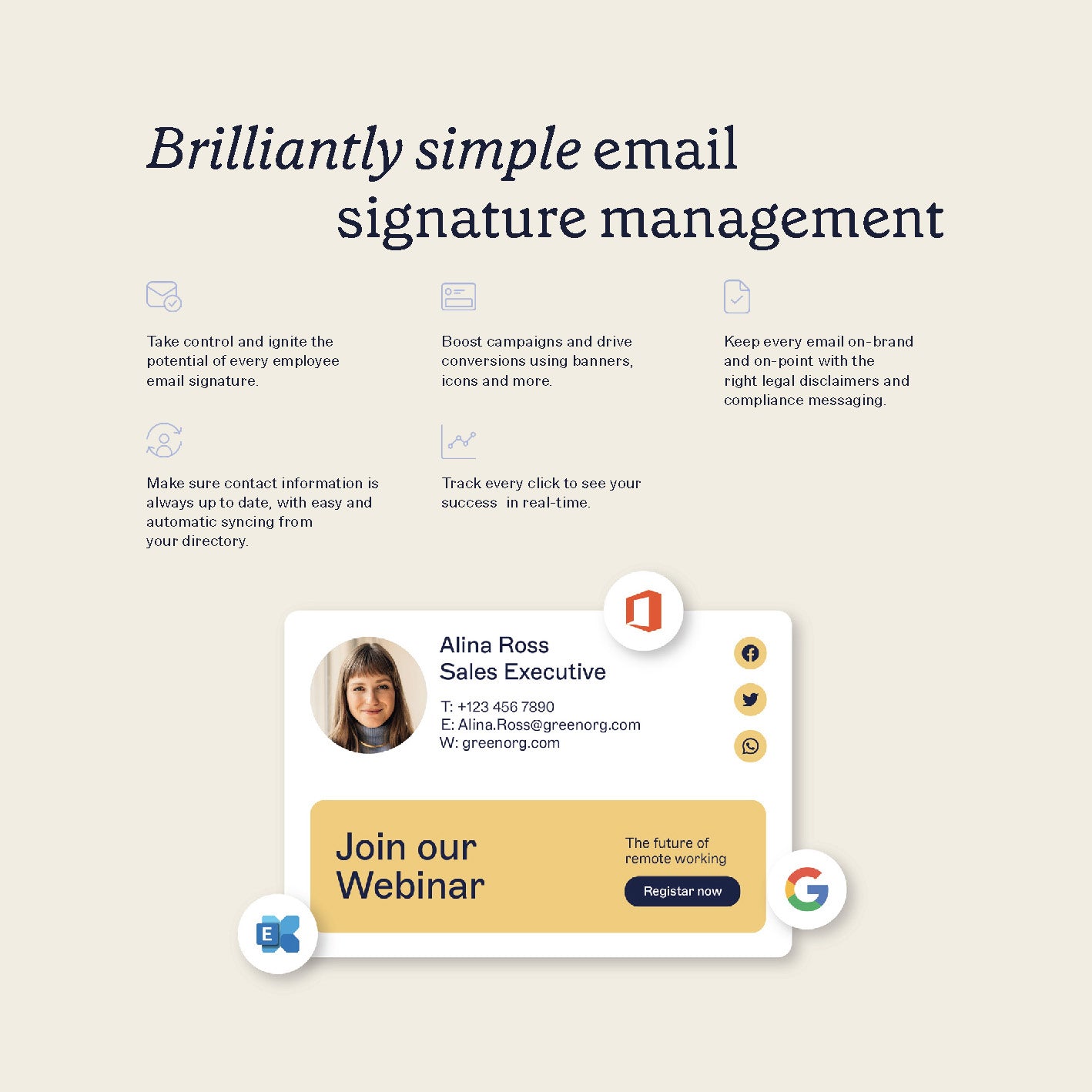 Exclaimer Pro Email Signature Management