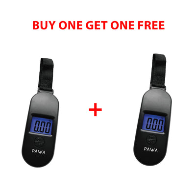 Pawa Mini Luggage Scale With Digital Display - Black - Buy One Get One Free