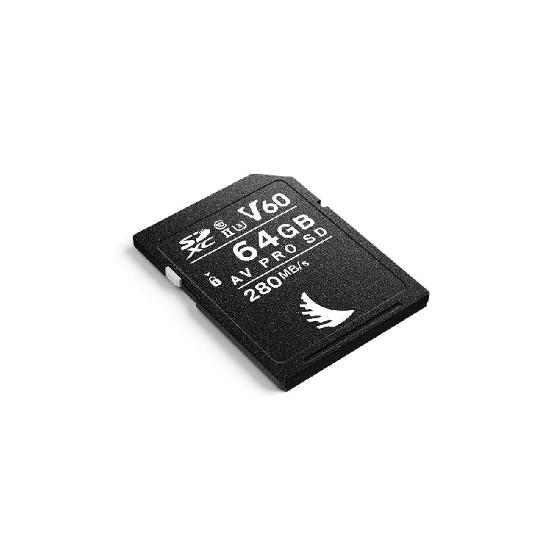 ANGELBIRD AVP064SDMK2V60 64GB AV PRO SD V60 MK2 Memory Card