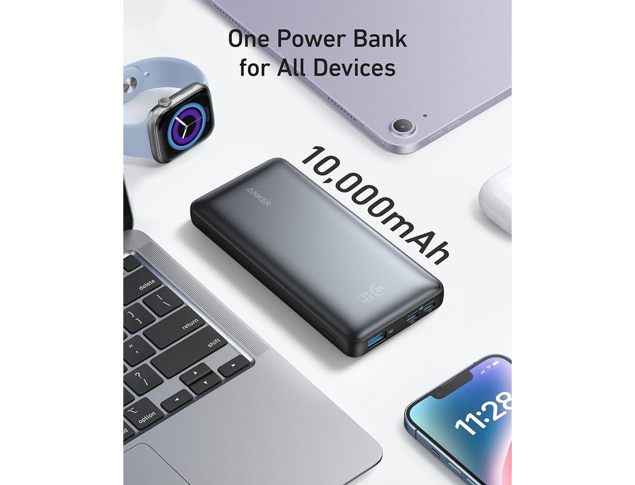 Anker 533 PD PowerCore Power Bank - 10000mAh / 25W / Black